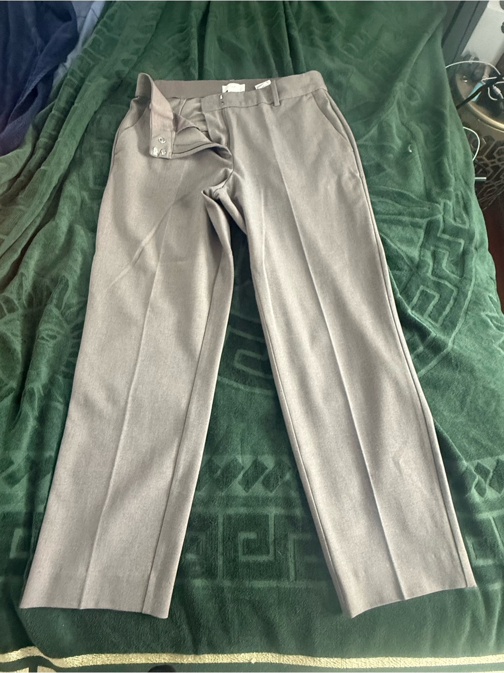H&M women’s  Light Gray Dress Pants - Straight Leg